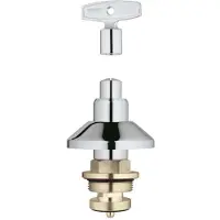 GROHE Tête 1 1/4pouce, pour vannes encastrées 1 1/4pouce chro