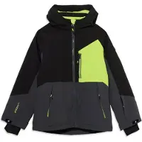 Killtec Veste de sport anthracite / vert clair / noir