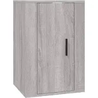 vidaXL Ensemble de meubles TV 3 pièces Gris Sonoma Bois composite
