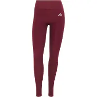 Adidas Pantalon de sport 'Optime Essentials' lie de vin / blanc