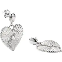 Purelei Boucles d'oreilles 'Shining Heart' argent
