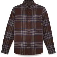 Timberland Chemise bleu marine / chocolat / blanc