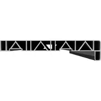 vidaXL Appui de fenêtre aspect marbre 120 x 20 x 4,5 cm PVC