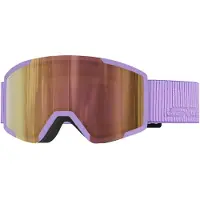 SCOTT - Masque de ski photochromique - Shield Light Sensitive Sherbet Purple AMP LS Cinnamon Chrome S1-3 - Violet