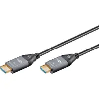 Goobay Câble HDMI optique hybride Ultra haute vitesse avec Ethernet (AOC)