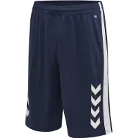 Hummel Pantalon de sport marine / blanc