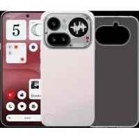 Nothing Tech Nothing Phone (4a) Pro 256 Go Rose 5G + BlueBuilt Back Cover Transparent