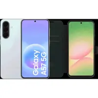 Samsung Galaxy A57 128 Go Bleu Clair 5G + BlueBuilt Book Case Noir