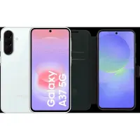 Samsung Galaxy A37 256 Go Blanc 5G + BlueBuilt Book Case Noir