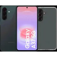 Samsung Galaxy A37 128 Go Vert Foncé 5G + BlueBuilt Back Cover Transparent