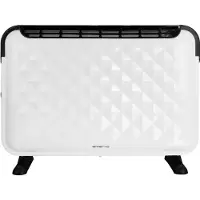 Emerio Chauffage convecteur CH-106492.4 - 18 m² - 3 niveaux de chauffage - lampe témoin - autonome - 2000W - blanc