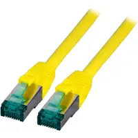 EFB Elektronik MK6001.15Y RJ45 Patchkabel S/FTP, Cat.6A, LSZH, 15m, gelb