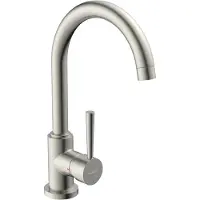 Schutte 79126U CORNWALL Mitigeur d'évier, acier inoxydable brossé
