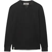 Superdry Homme Haut Texturé Classique Épais Dark Grey Taille: L