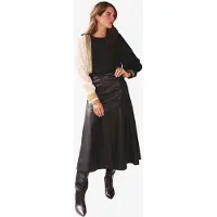 Love & roses Jupe noir