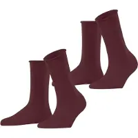 Esprit Chaussettes bourgogne / blanc