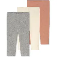 Schiesser Pyjama ' Double Rib ' sable / gris chiné / orange