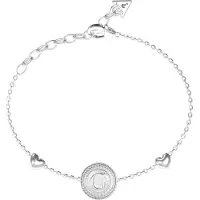 GUESS G Talisman Armband, (18.50 cm, Acier inoxydable)
