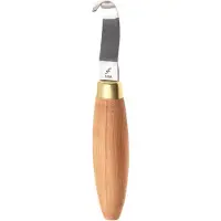 Flexcut Single Bevel Sloyd Hook Knife KN52, couteau croche