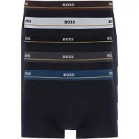 BOSS Lot de cinq boxers courts en coton stretch