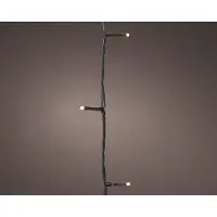 Lumineo Guirlande lumineuse BASIC 720 LED 54 m Soft Gold, câble noir