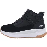 SKECHERS Bottines à lacets 'BOBS SQUAD 4 - URBAN RIDGE' noir