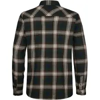 Petrol Industries Chemise crème / bleu marine / brun foncé / sapin