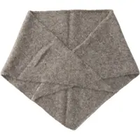 Zwillingsherz Écharpe gris foncé