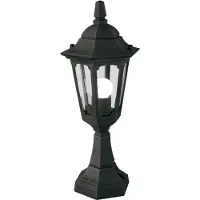 Elstead Lighting Lampe d'extérieur sur pied, noire, E27, 60 W, Parish Mini Elstead