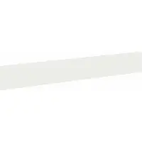 vidaXL Bordure de jardin, 20 pièces, 100 x 15 cm, acier, blanc