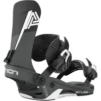 Union - Fixations de snowboard - Atlas Black - Taille 43,5-46 - Noir