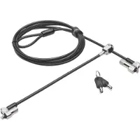 Kensington NanoSaver Keyed Twin - Câble de sécurité