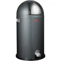 Wesco Kickboy. Collecteur de déchets, 40 litres graphite