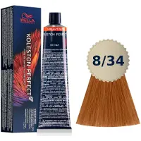 SuperMerchantEU Koleston Perfect Me+ Vibrant Reds 60 ml 8/34 Light Blonde Gold Red