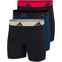 Adidas Sous-vêtements longs ' Active Flex Cotton ' bleu foncé / noir