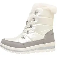 Caprice Bottes à lacets gris fumé / blanc