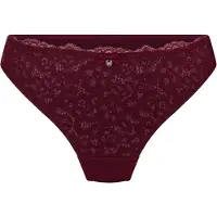Hunkemoller String 'Marine' aubergine