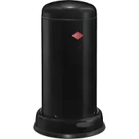 Wesco Collecteur de déchets à pédale Baseboy 20 litres, noir