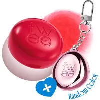 FWEE Blurry Pudding Pot + Porte-cl s | Filles | Porte-cl s de couleurs al atoires | Fard joues modulable, l ger, multi-usage, doux et mat | 5 g
