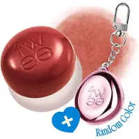 FWEE Lip&Cheek Blurry Pudding Pot + Pendant Keyring - 5 g No.Rs01 Feel'N