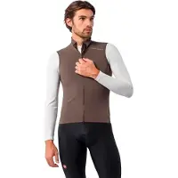 Castelli Hommes, Veste de cyclisme, Espresso 2 Vest (M), Marron, M