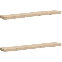 vidaXL Coussins De Banc 2 Pièces Vught 2 Pcs 100 % Polyester Crème