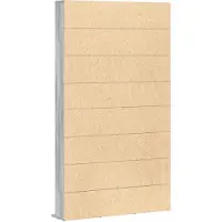 vidaXL Étagère à CD Gris Sonoma 102x23x177,5 cm Matériau dérivé du bois