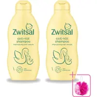 Zwitsal 2 flacons de shampooing pour bébé Anti-pellicules - 200 ml - Lot économique - 2 pièces