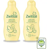 Zwitsal 2 flacons de shampooing pour bébé Anti-pellicules, 200 ml chacun - Lot de 2