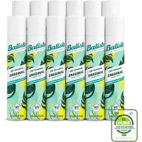 Batiste 12 flacons de shampoing sec Original - Parfum frais classique - 200 ml - Lot de 12
