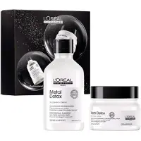 L'Oréal Serie Expert Metal Detox coffret cadeau pour cheveux colorés et abîmés