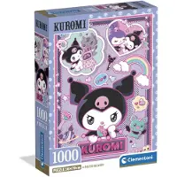 Clementoni Puzzle de 1000 pièces - - Kuromi - À partir de 14 ans