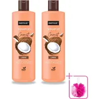 Sence 2 x Shampooing à l'huile de coco - Shampooing nourrissant pour cheveux secs et abîmés - 400 ml - Pack économique - 2 pièces