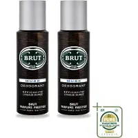 BRUT 2 vaporisateurs déodorants Musk - 200 ml - Lot de 2